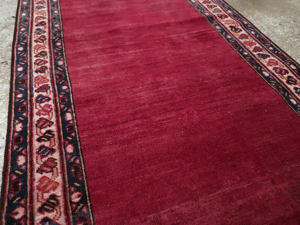Vintage Persian Mahal Long Runner, No.28162 - Galerie Shabab