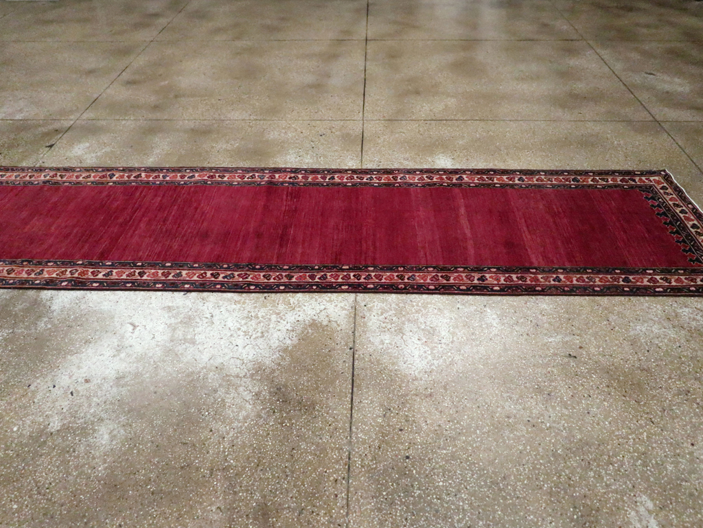 Vintage Persian Mahal Long Runner, No.28162 - Galerie Shabab