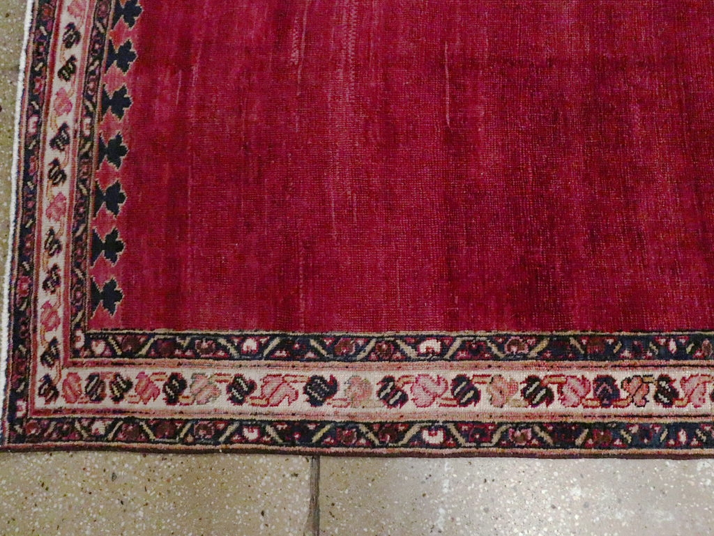 Vintage Persian Mahal Long Runner, No.28162 - Galerie Shabab