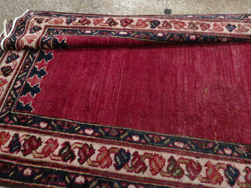 Vintage Persian Mahal Long Runner, No.28162 - Galerie Shabab