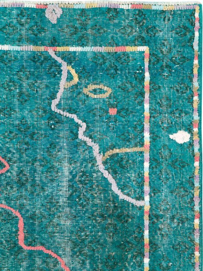 Modern Turkish Folk Rug, No.28169 - Galerie Shabab