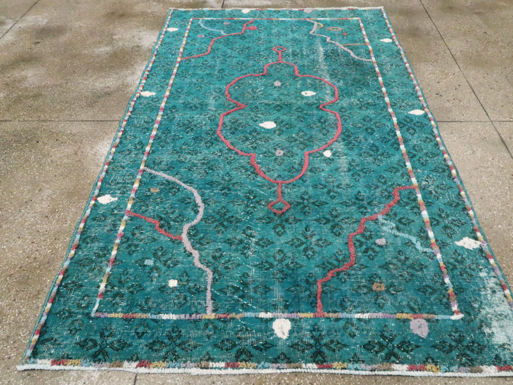 Modern Turkish Folk Rug, No.28169 - Galerie Shabab