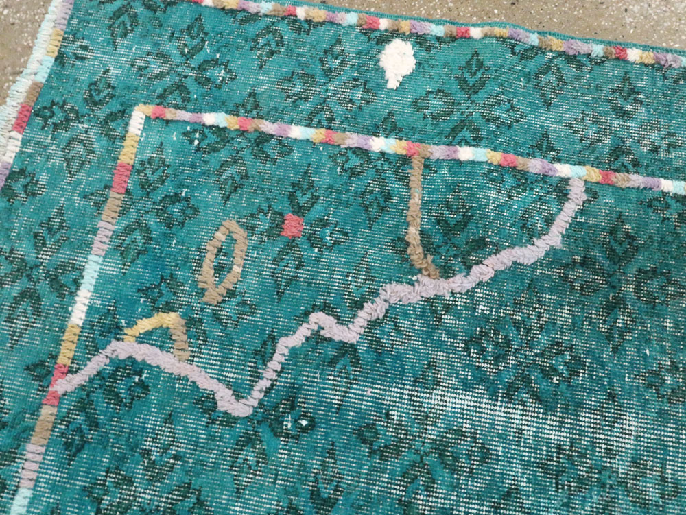 Modern Turkish Folk Rug, No.28169 - Galerie Shabab