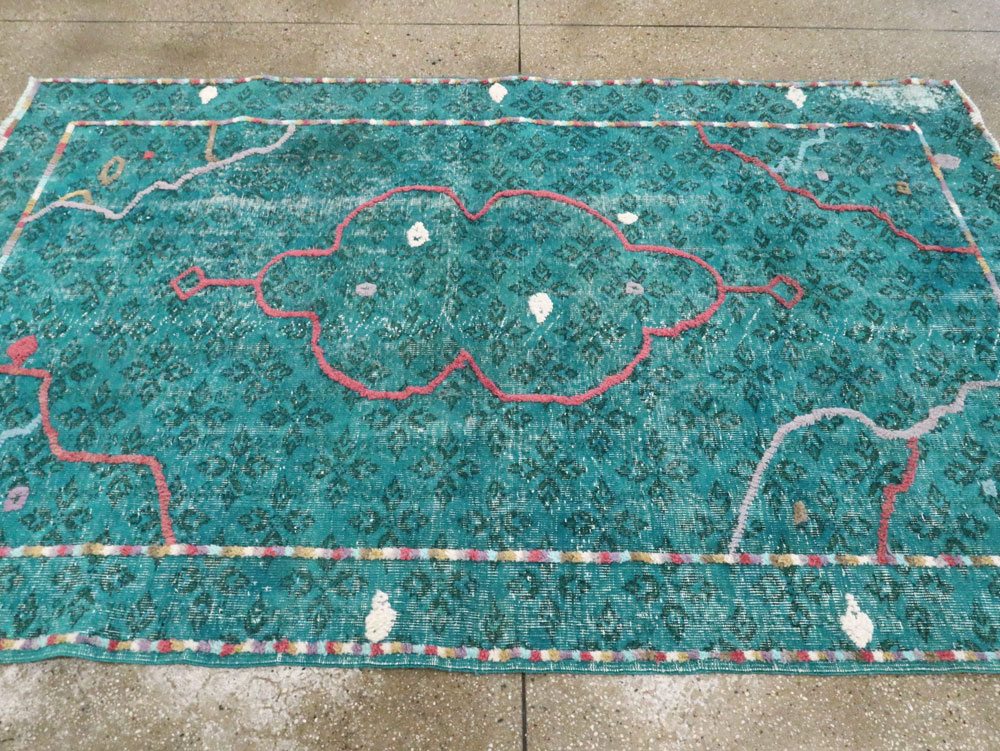 Modern Turkish Folk Rug, No.28169 - Galerie Shabab