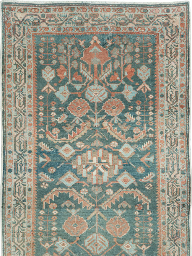 Vintage Persian Malayer Long Runner, No.28171 - Galerie Shabab