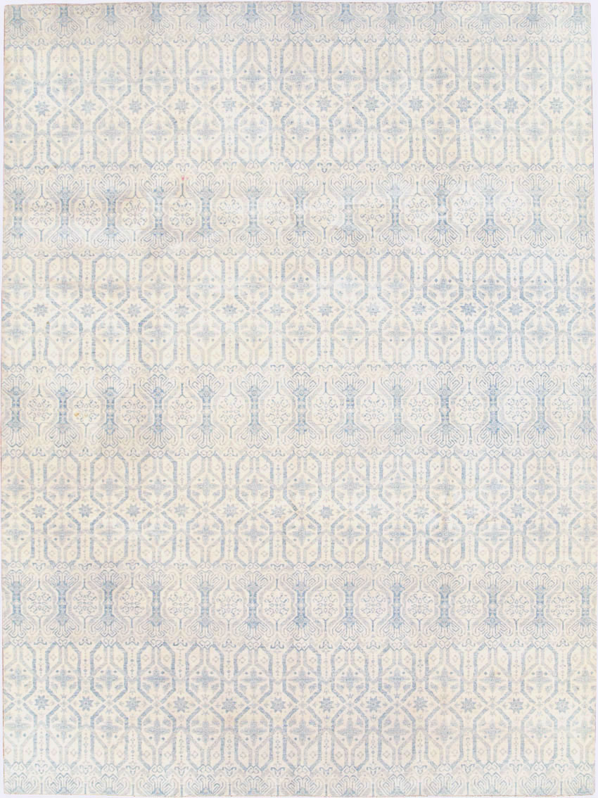 Spanish Cuenca Inspired Contemporary Turkish Room Size Carpet, No.28175 - Galerie Shabab