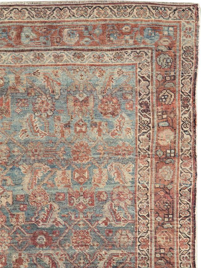 Antique Persian Bidjar Gallery Rug, No.28176 - Galerie Shabab