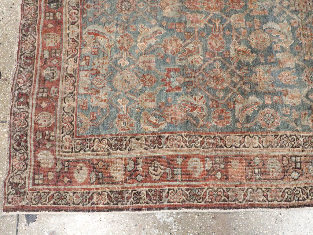 Antique Persian Bidjar Gallery Rug, No.28176 - Galerie Shabab