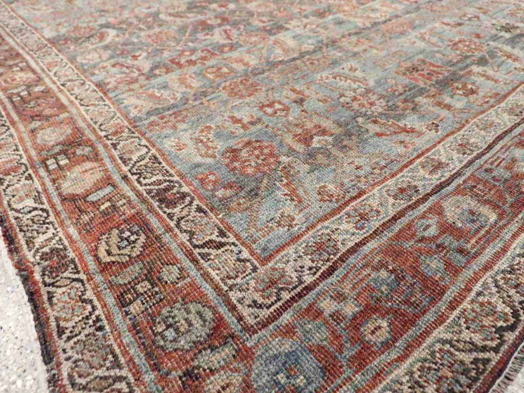 Antique Persian Bidjar Gallery Rug, No.28176 - Galerie Shabab