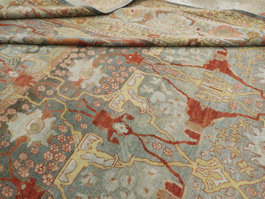 Antique Persian Bidjar Carpet, No.28177 - Galerie Shabab