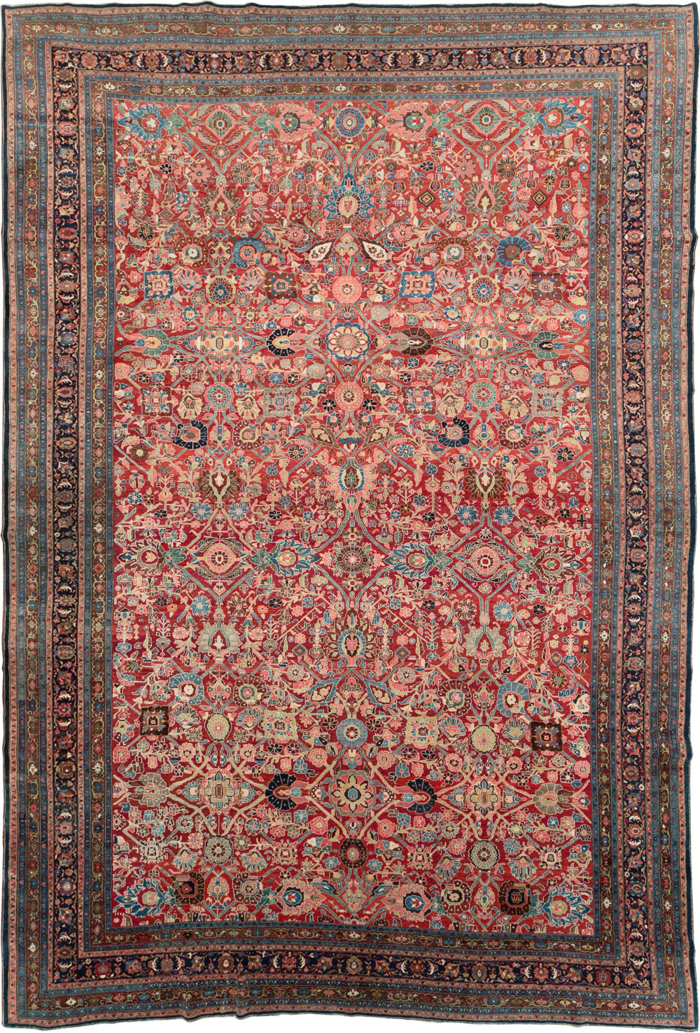 Antique Persian Bidjar Oversize Carpet, No.28178 - Galerie Shabab