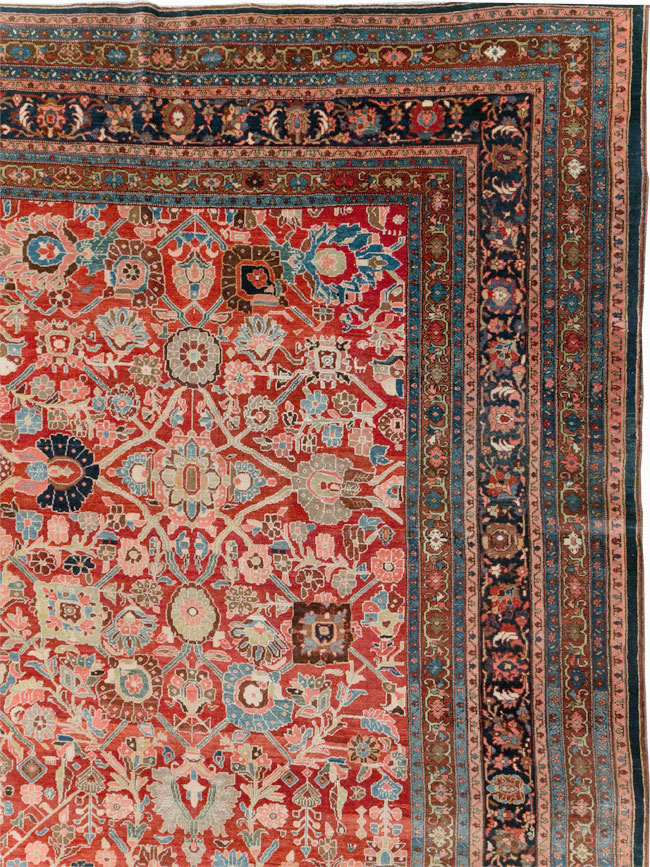 Antique Persian Bidjar Oversize Carpet, No.28178 - Galerie Shabab