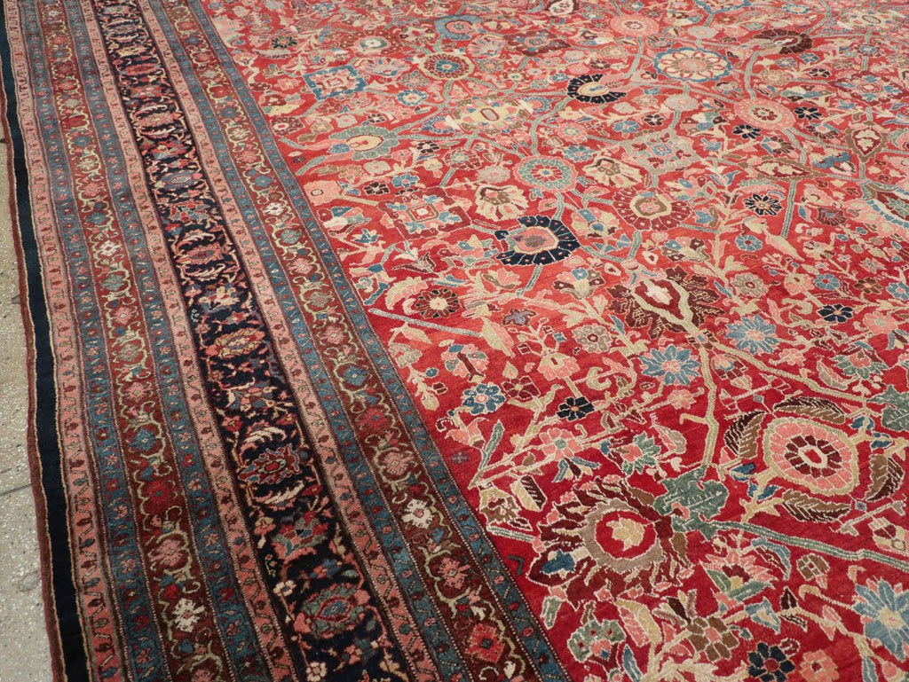 Antique Persian Bidjar Oversize Carpet, No.28178 - Galerie Shabab