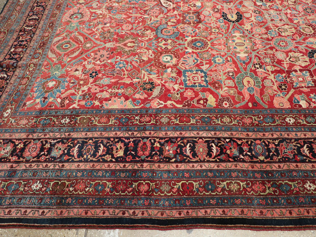 Antique Persian Bidjar Oversize Carpet, No.28178 - Galerie Shabab