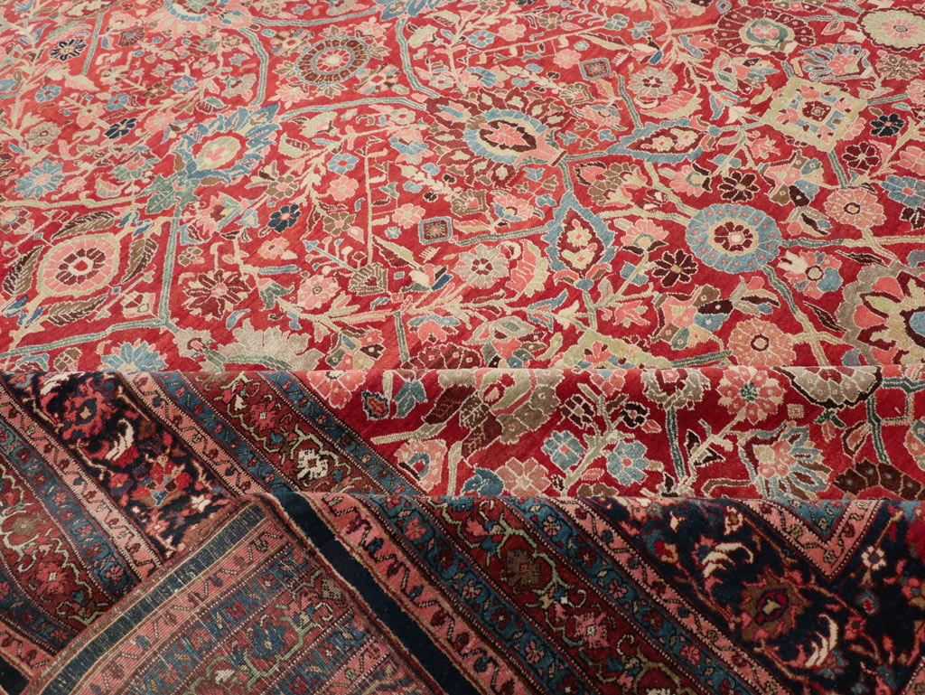 Antique Persian Bidjar Oversize Carpet, No.28178 - Galerie Shabab