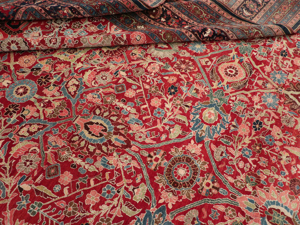 Antique Persian Bidjar Oversize Carpet, No.28178 - Galerie Shabab