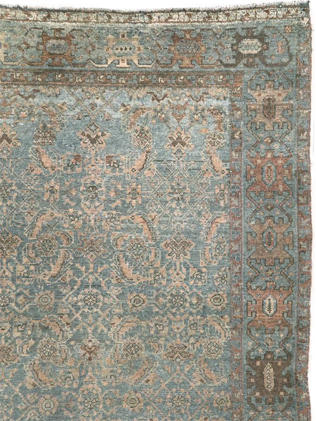 Antique Persian Malayer Accent Rug, No.28179 - Galerie Shabab