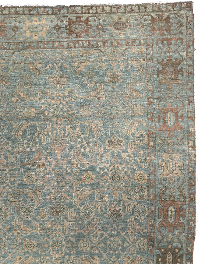 Antique Persian Malayer Accent Rug, No.28179 - Galerie Shabab