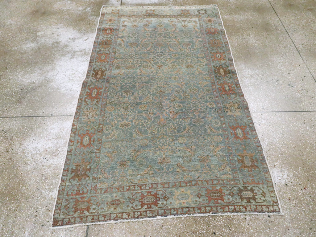 Antique Persian Malayer Accent Rug, No.28179 - Galerie Shabab