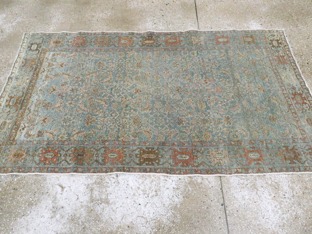 Antique Persian Malayer Accent Rug, No.28179 - Galerie Shabab