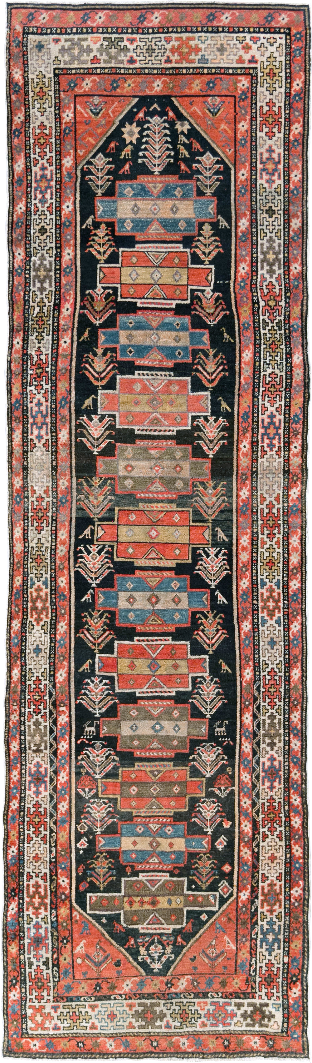 Antique Persian Kurd Runner, No.28180 - Galerie Shabab