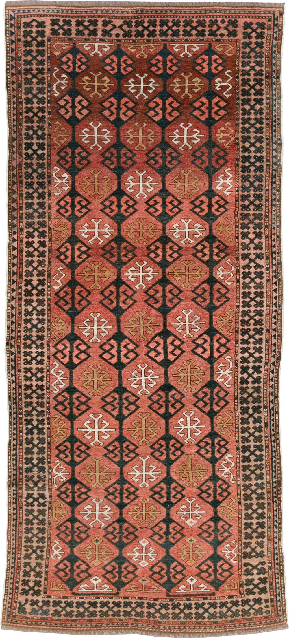 Vintage Kirghiz Gallery Carpet, No.28182 - Galerie Shabab
