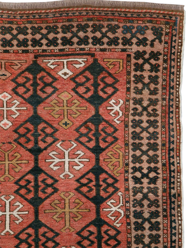 Vintage Kirghiz Gallery Carpet, No.28182 - Galerie Shabab