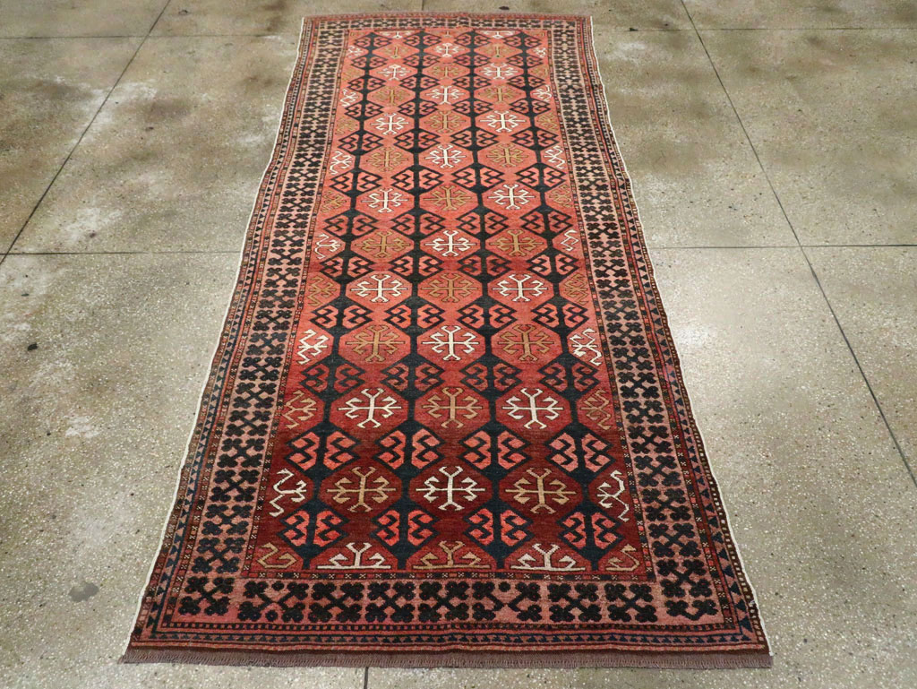 Vintage Kirghiz Gallery Carpet, No.28182 - Galerie Shabab