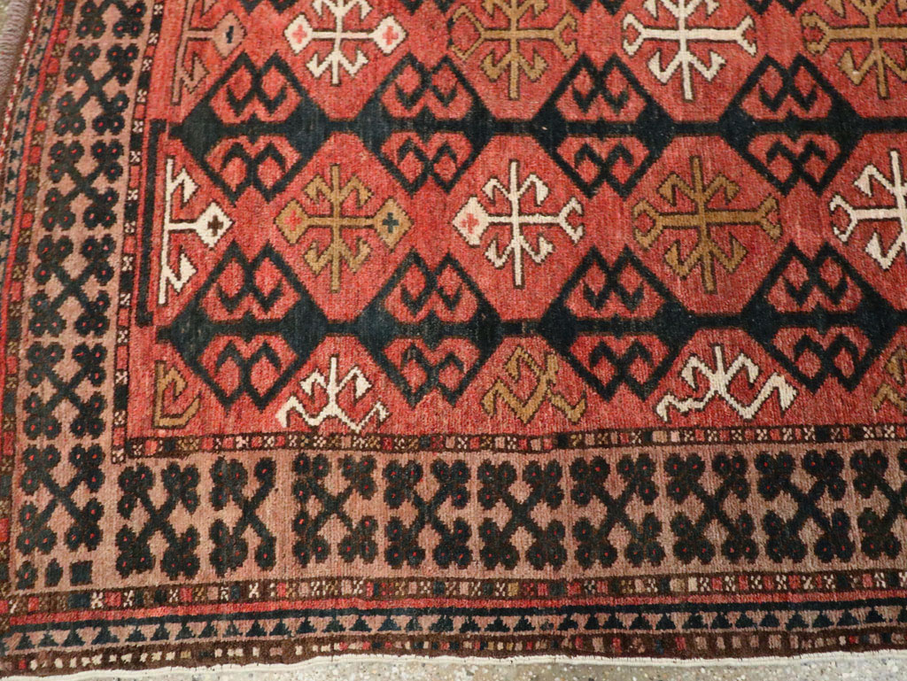 Vintage Kirghiz Gallery Carpet, No.28182 - Galerie Shabab