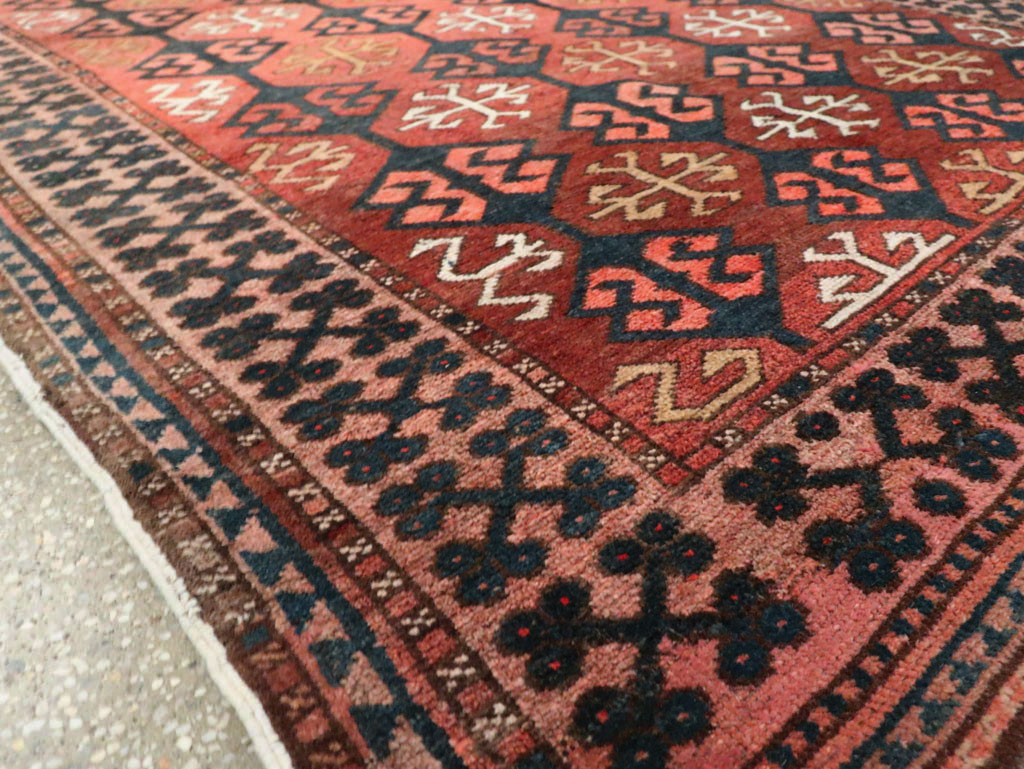 Vintage Kirghiz Gallery Carpet, No.28182 - Galerie Shabab