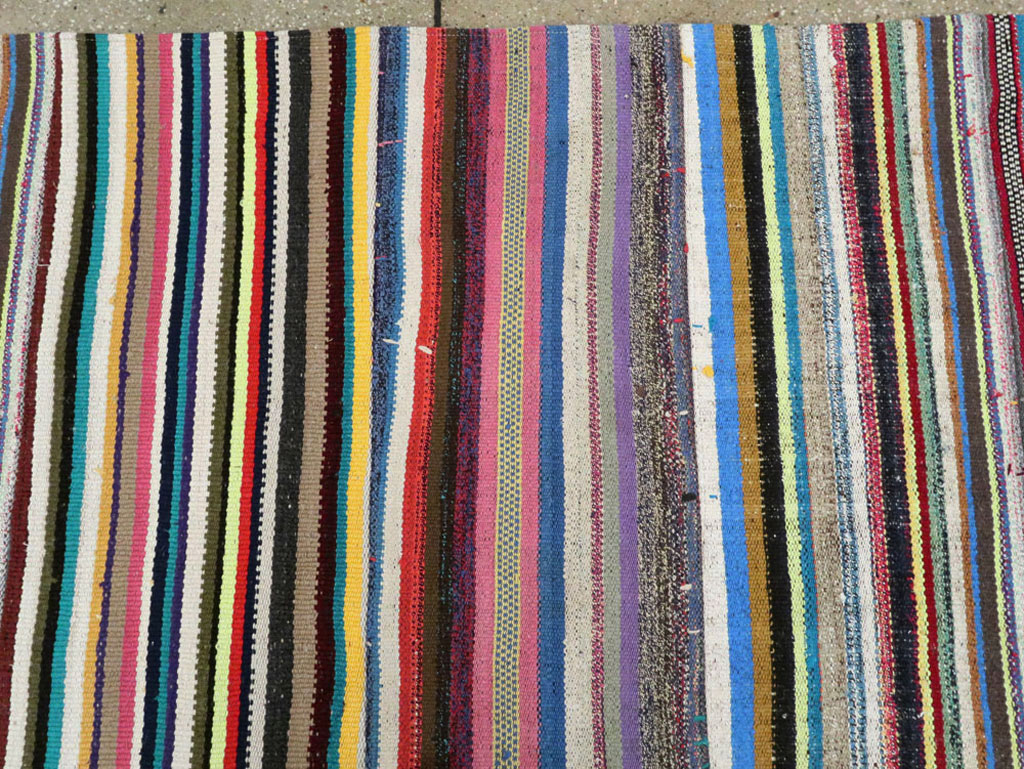 Vintage Turkish Flatweave Kilim , No.28184 - Galerie Shabab