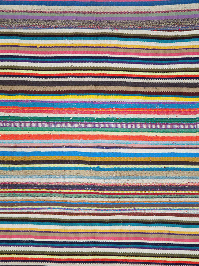 Vintage Turkish Flatweave Kilim , No.28184 - Galerie Shabab