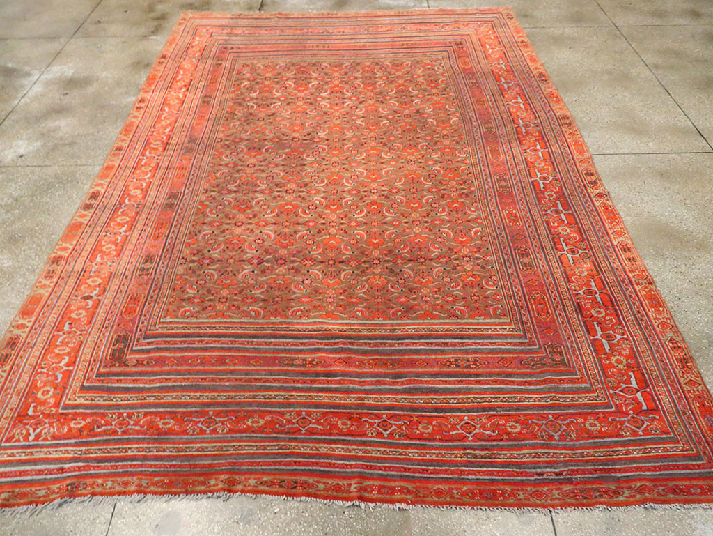 Antique Persian Khorassan Carpet, No.28190 - Galerie Shabab