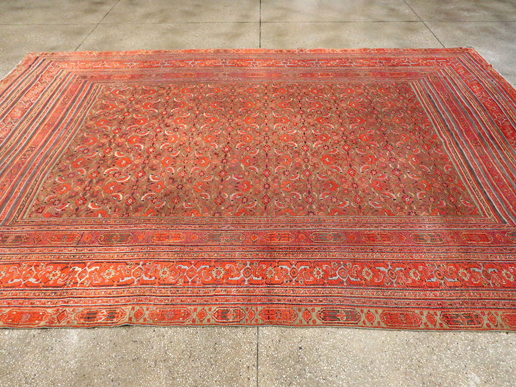 Antique Persian Khorassan Carpet, No.28190 - Galerie Shabab