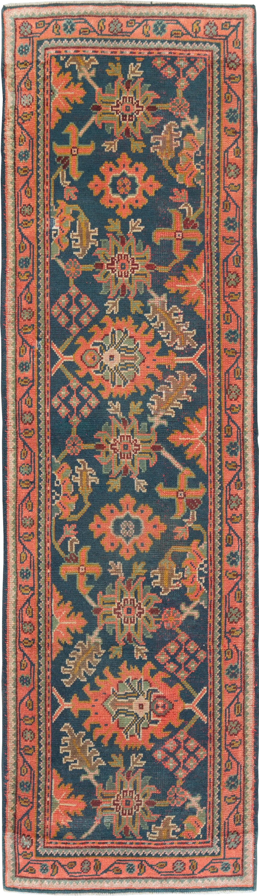 Antique Turkish Oushak Runner, No.28195 - Galerie Shabab