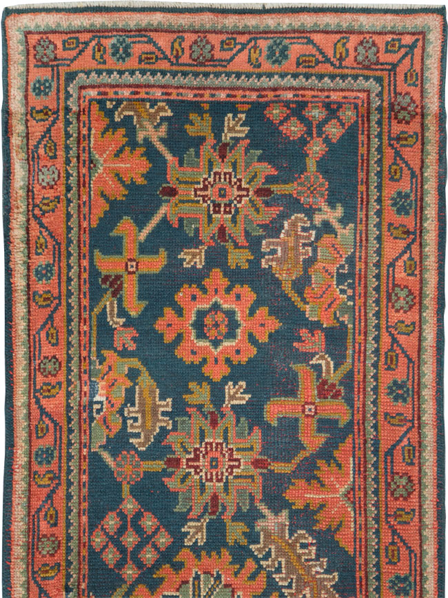 Antique Turkish Oushak Runner, No.28195 - Galerie Shabab