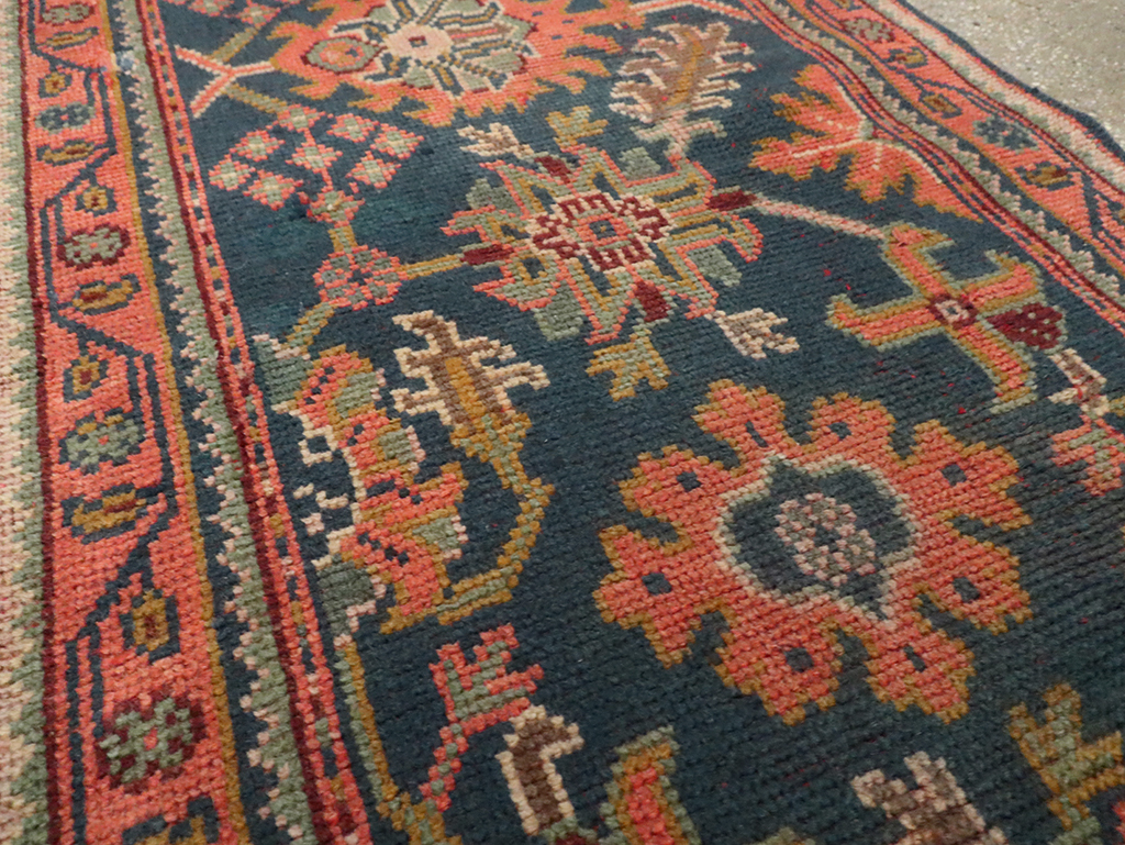 Antique Turkish Oushak Runner, No.28195 - Galerie Shabab