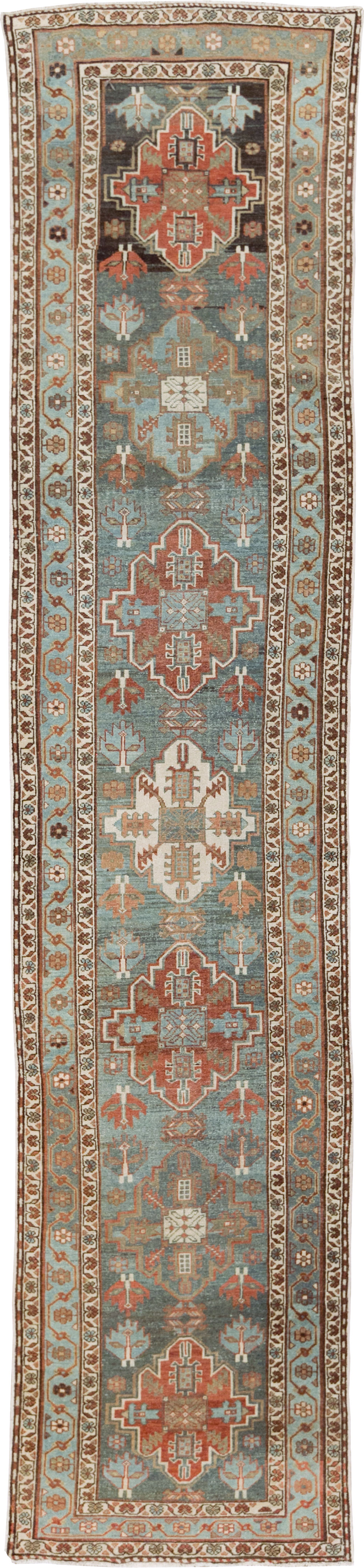 Antique Persian Kurdish Rug, No.28196 - Galerie Shabab