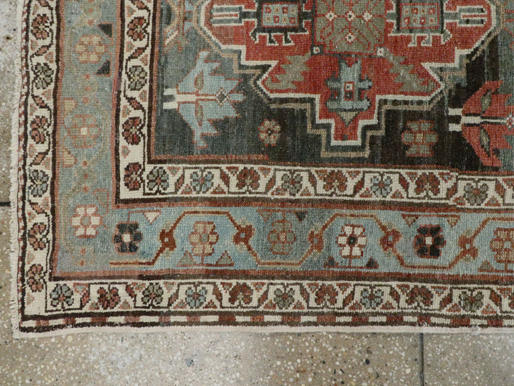 Antique Persian Kurdish Rug, No.28196 - Galerie Shabab
