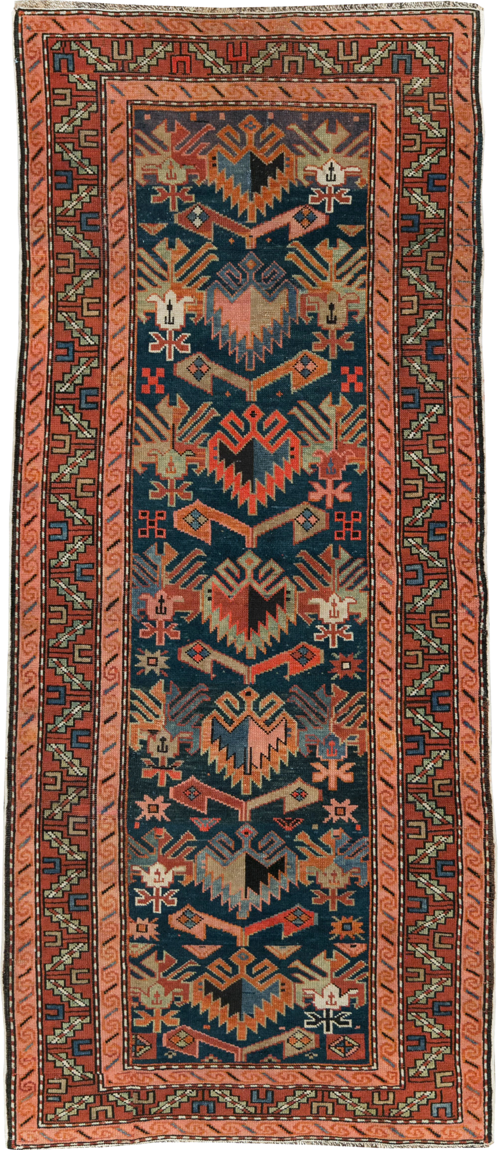 Antique Caucasian Rug, No.28197 - Galerie Shabab