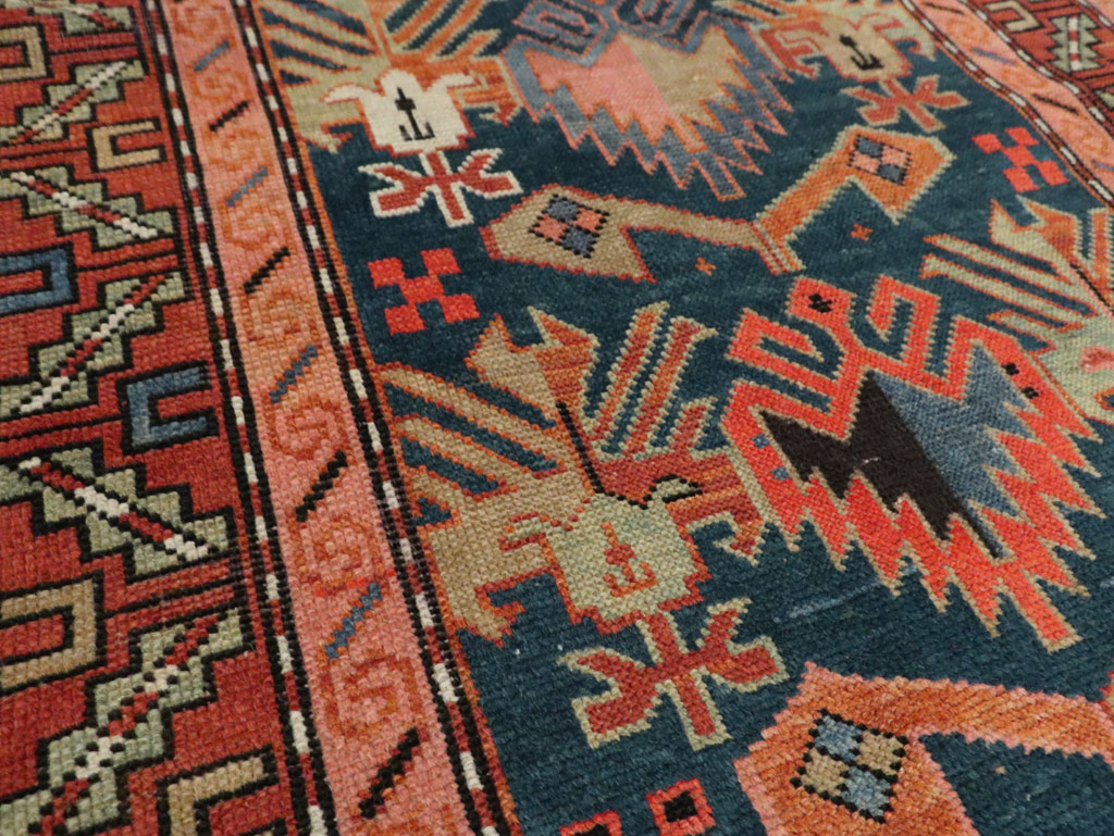 Antique Caucasian Rug, No.28197 - Galerie Shabab