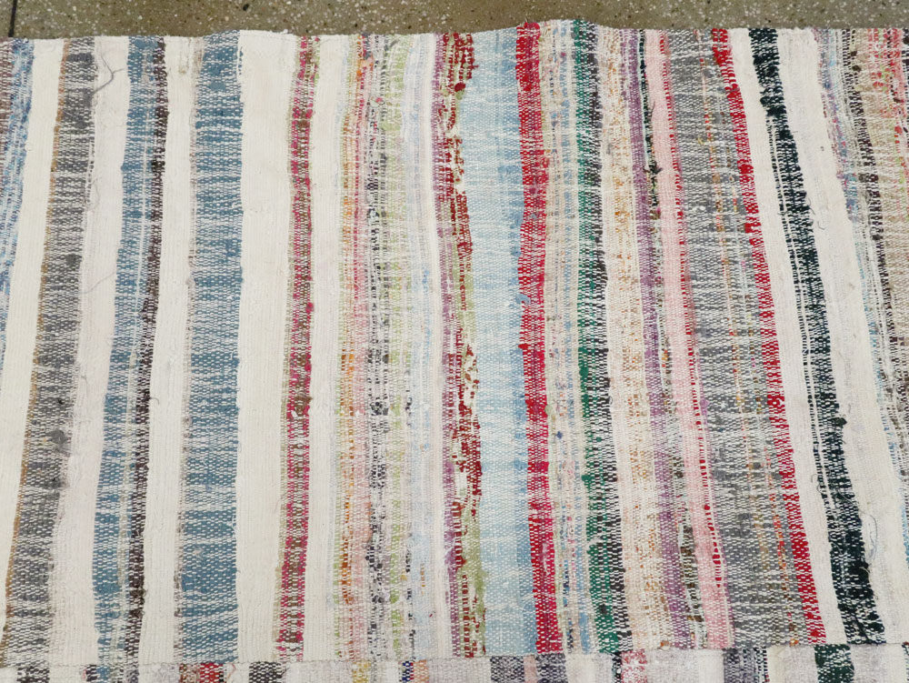 Modern Turkish Flatweave Kilim Room Size Rug, No.28207 - Galerie Shabab