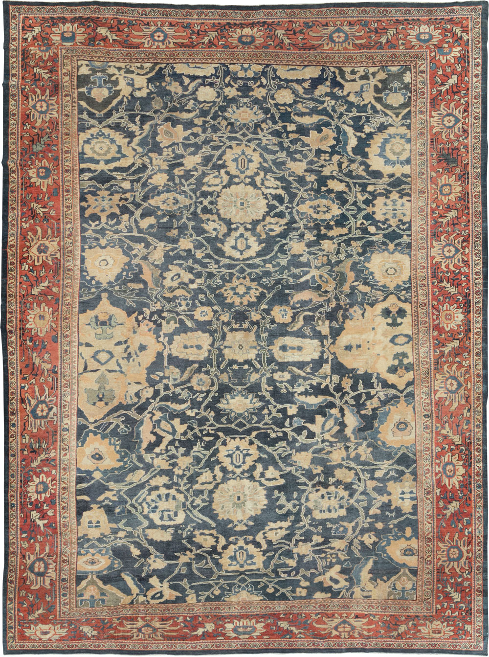 Antique Persian Mahal Carpet, No.28212 - Galerie Shabab