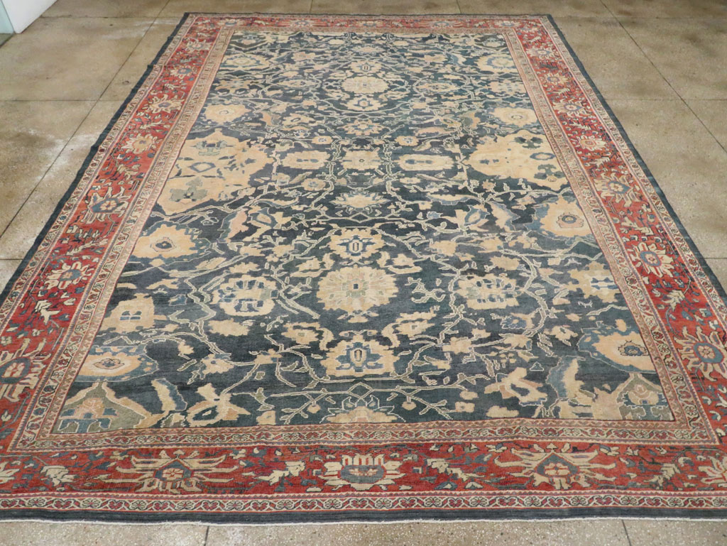 Antique Persian Mahal Carpet, No.28212 - Galerie Shabab