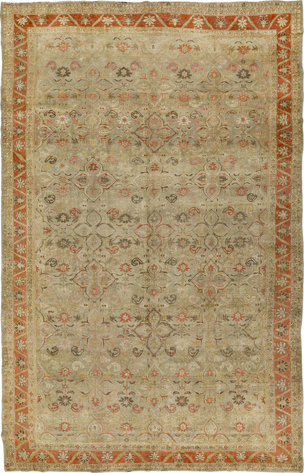 Antique Persian Bidjar Large Carpet, No.28213 - Galerie Shabab