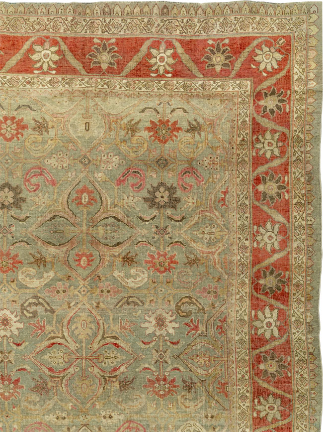 Antique Persian Bidjar Large Carpet, No.28213 - Galerie Shabab