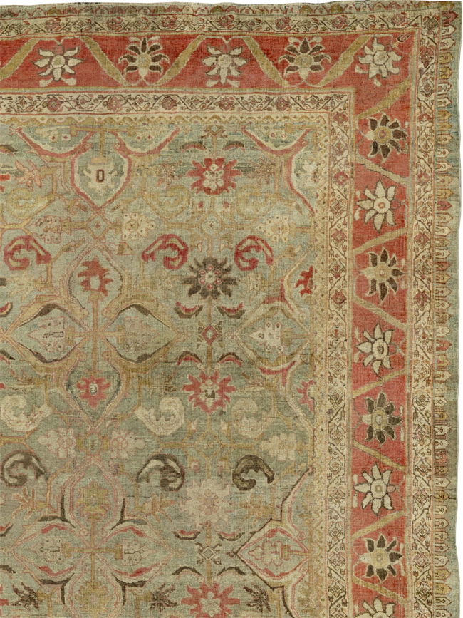 Antique Persian Bidjar Large Carpet, No.28213 - Galerie Shabab