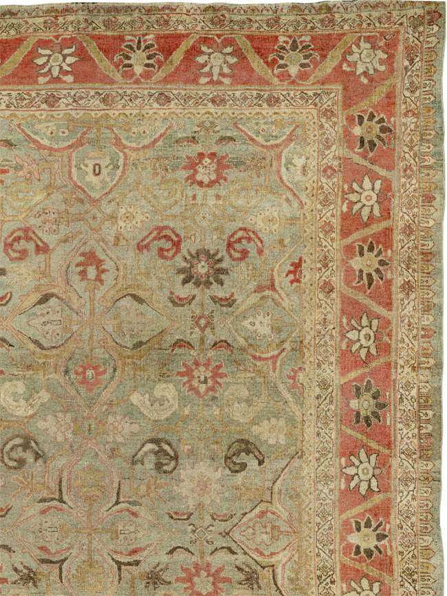 Antique Persian Bidjar Large Carpet, No.28213 - Galerie Shabab
