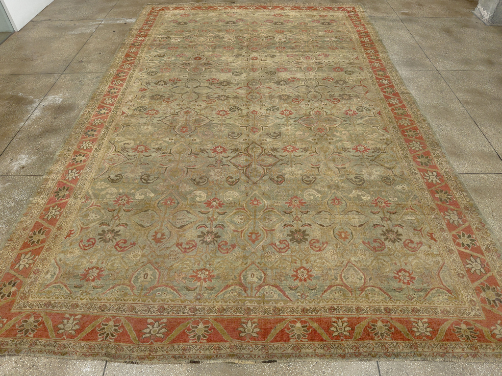 Antique Persian Bidjar Large Carpet, No.28213 - Galerie Shabab