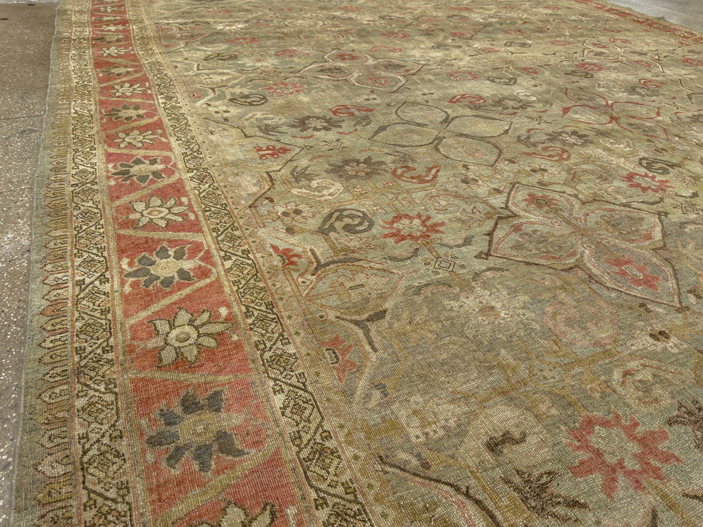 Antique Persian Bidjar Large Carpet, No.28213 - Galerie Shabab